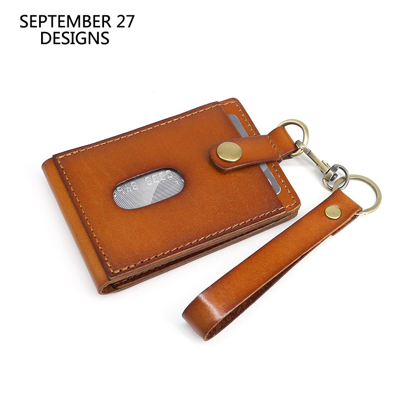 Leather Work Japan - ID Badge Holder For Office Work