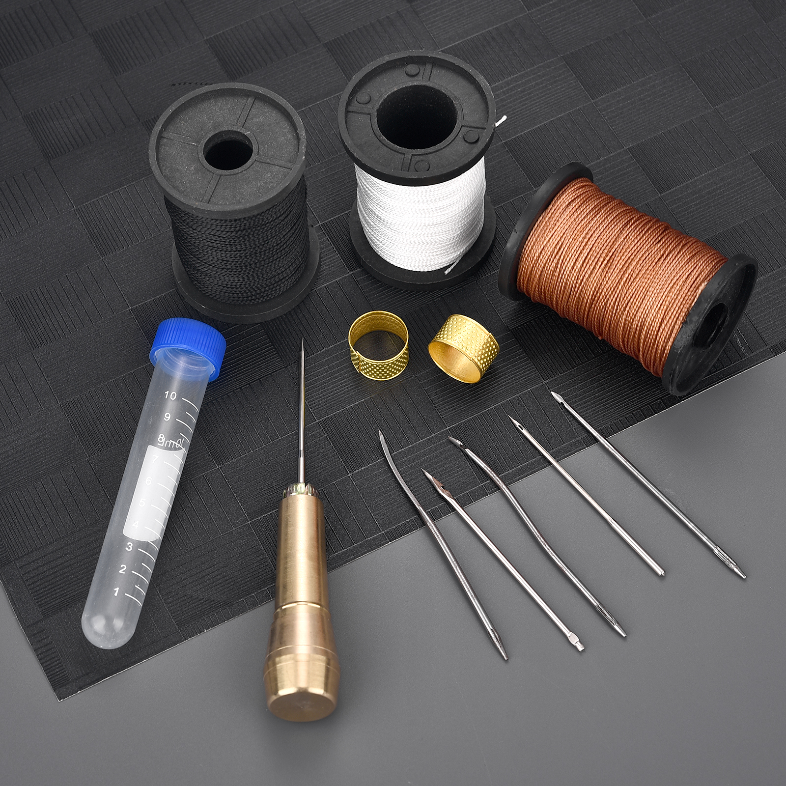 Leatherwork Tool Kit - Leather Sewing Kit DIY Leather Sewing