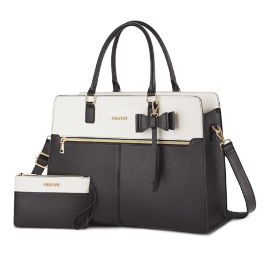 Leather Works - Laptop Tote Bag for Women, 15.6