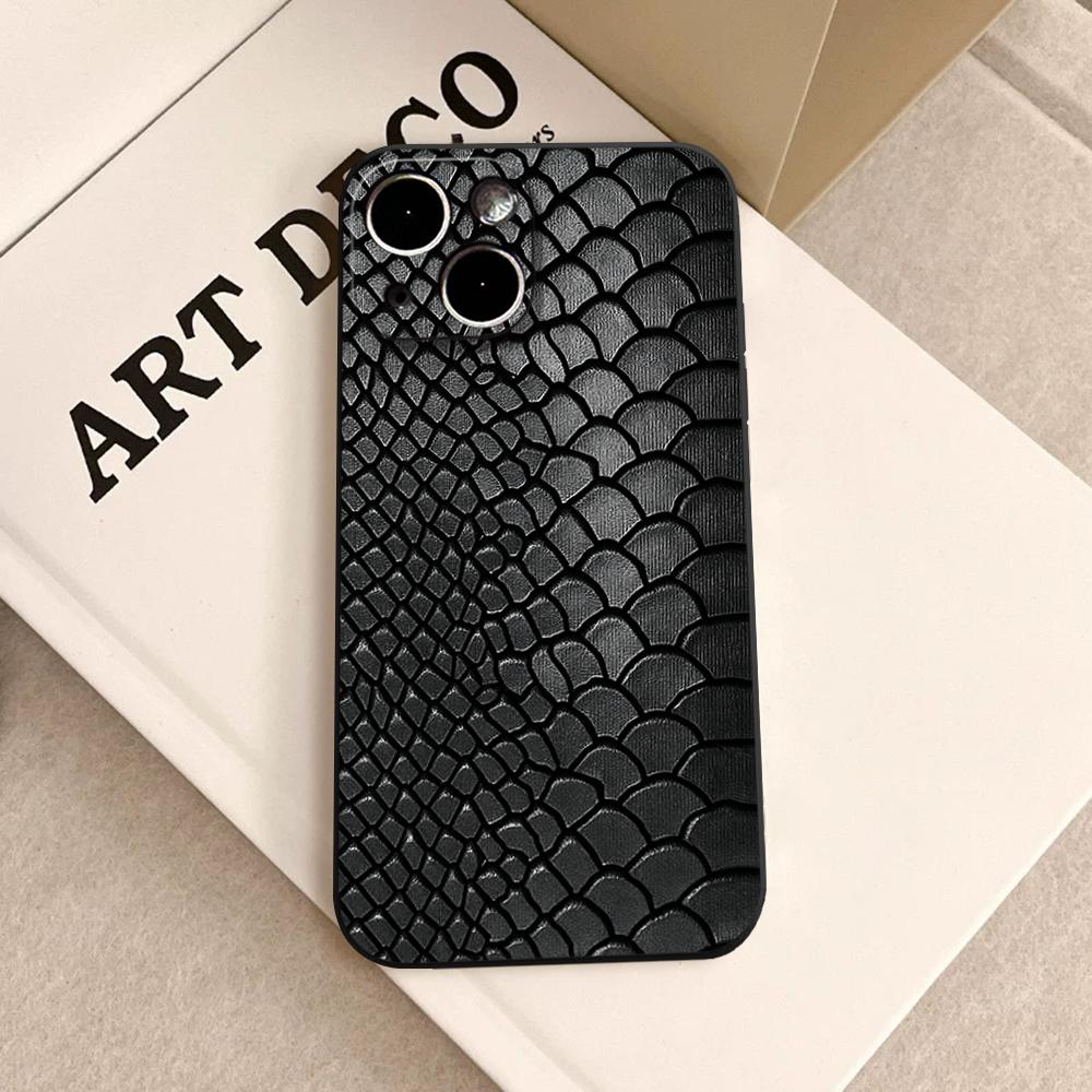 Leather X - HYBXAXC Black Soft TPU Case for