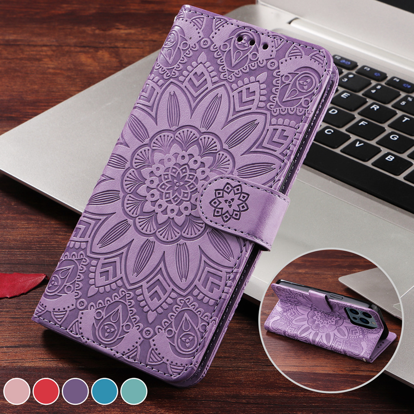 Leather X - Totem Pattern Leather Case For iphone