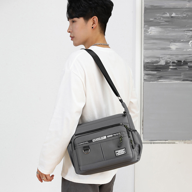 Men's Messenger Bag Crossbody  - Leather Work Japan ulasan dan harga