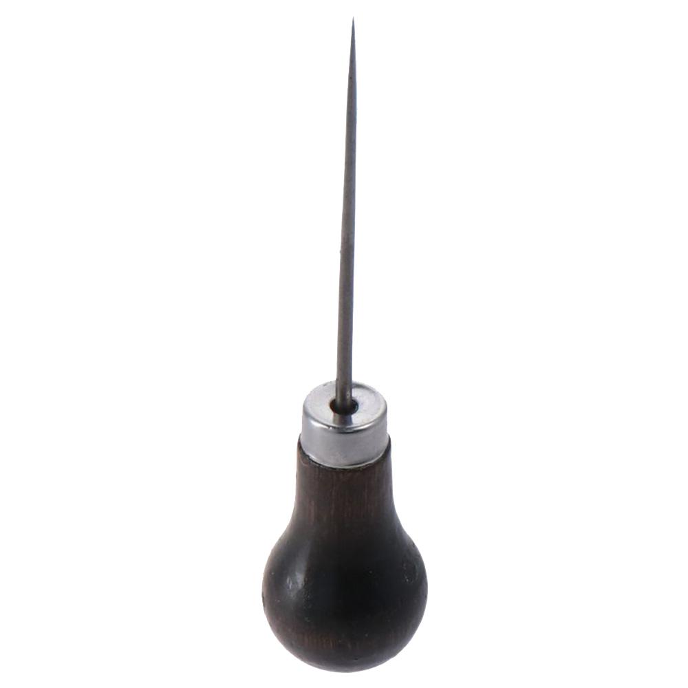 3Pcs Wooden Handle Scratch Awl - Leatherwork Accessories ulasan dan harga