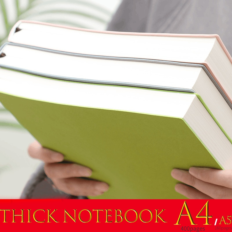 A4 A5 400pages/160pages Soft L - Leatherwork Books ulasan dan harga