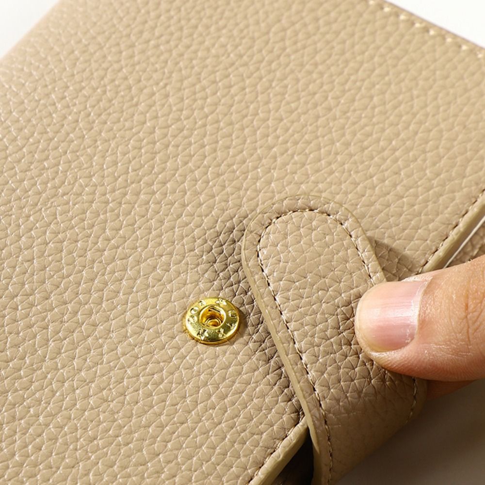 Diary Litchi Leather Portable  - Leatherwork Books ulasan dan harga