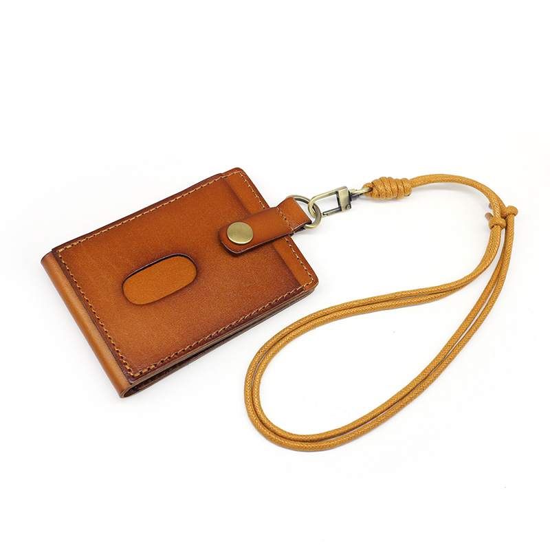 ID Badge Holder For Office Wor - Leather Work Japan ulasan dan harga