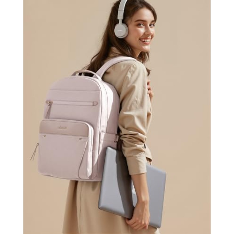 Laptop Backpack for Women with - Leather Works ulasan dan harga