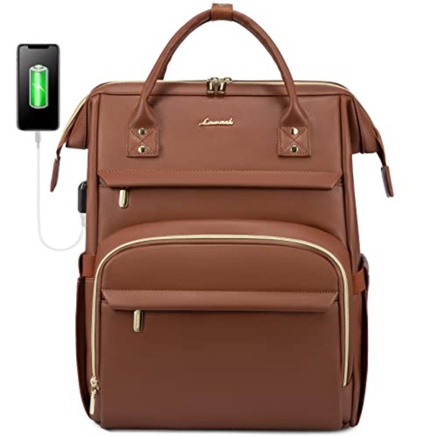 Leather Laptop Backpack for Wo - Leather Works ulasan dan harga