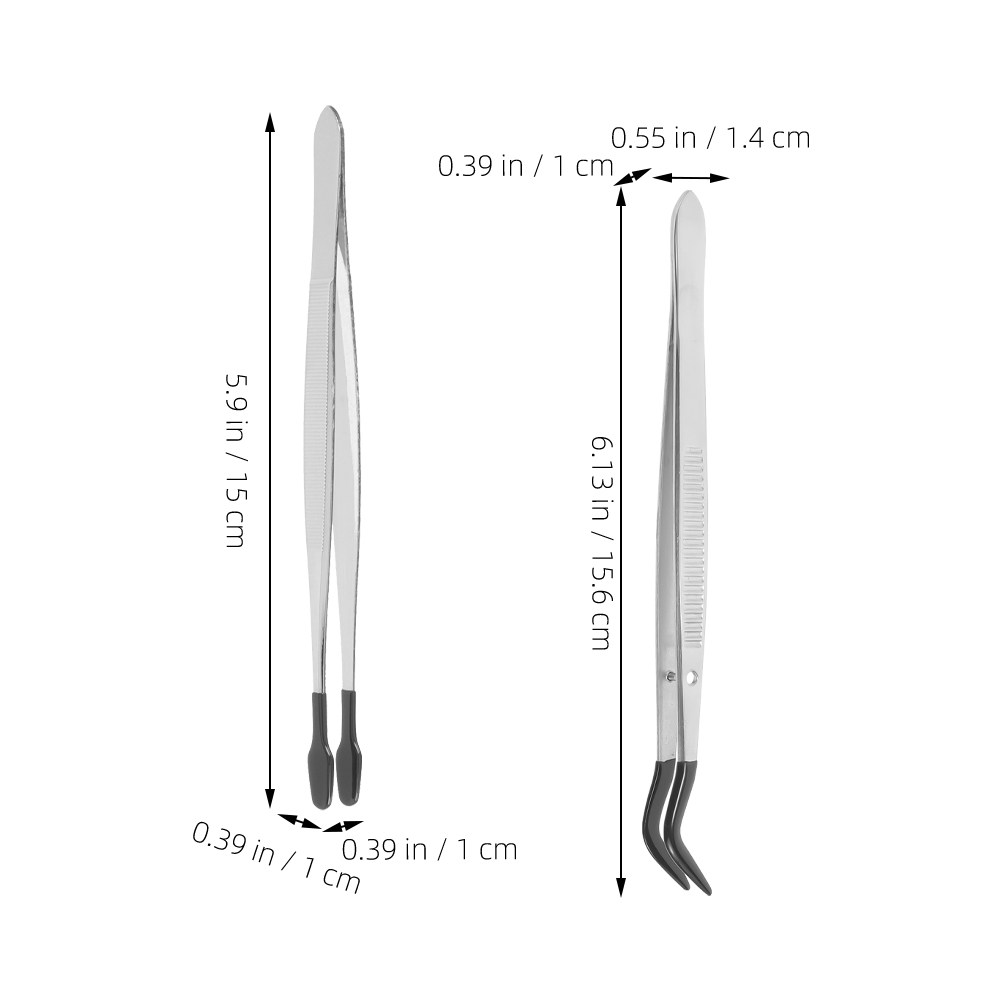 2Pcs Stainless Steel Stamp Twe - Leatherwork Hobby ulasan dan harga