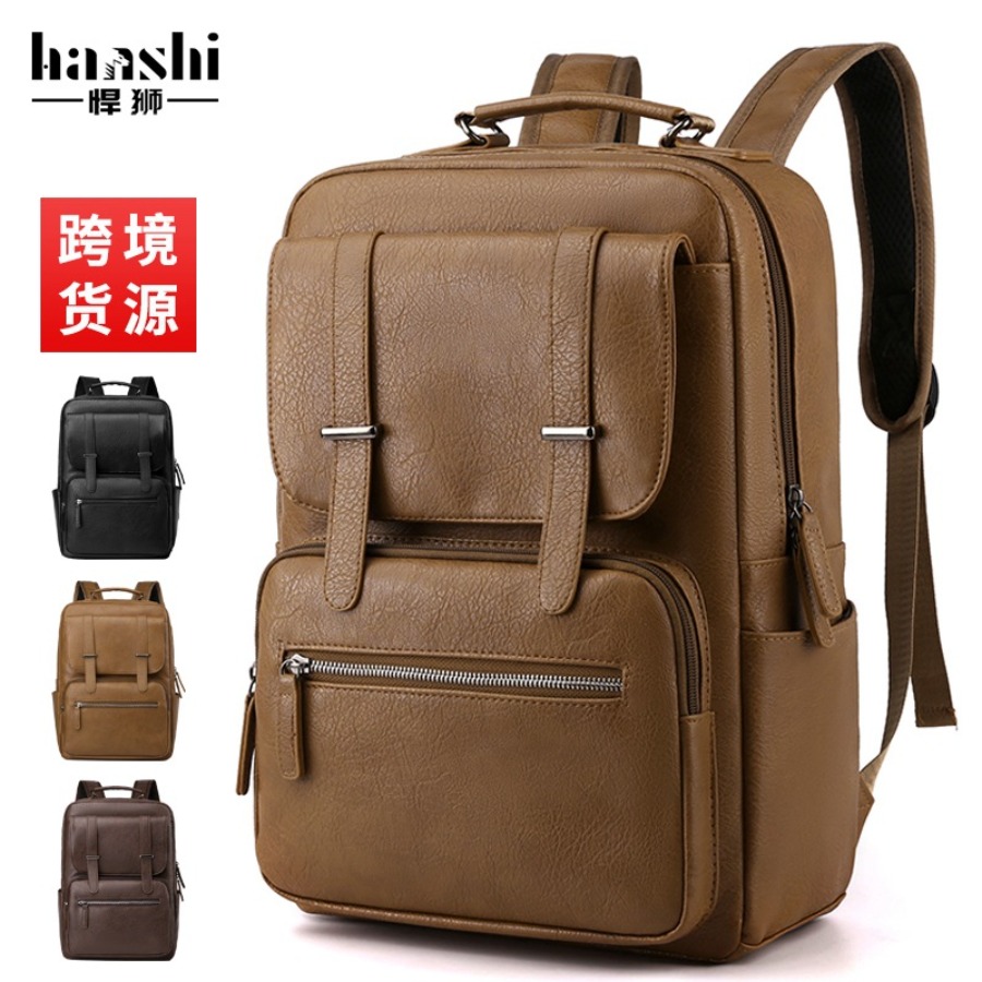 【New Arrival】Men's PU Leather  - Leather Works ulasan dan harga