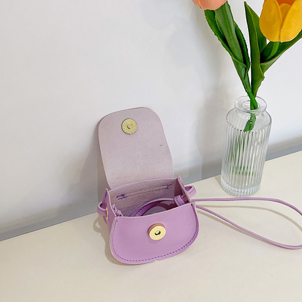 Child Girls Cross Body Bag PU  - Leatherwork Wallet ulasan dan harga