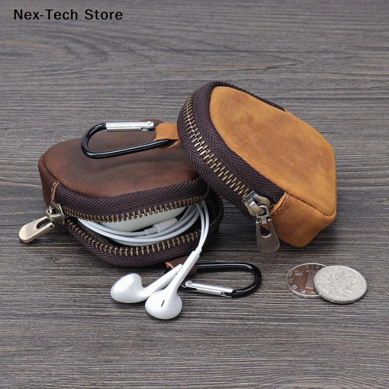 [NT]Retro Small Zipper Pouch E - Leatherwork Wallet ulasan dan harga