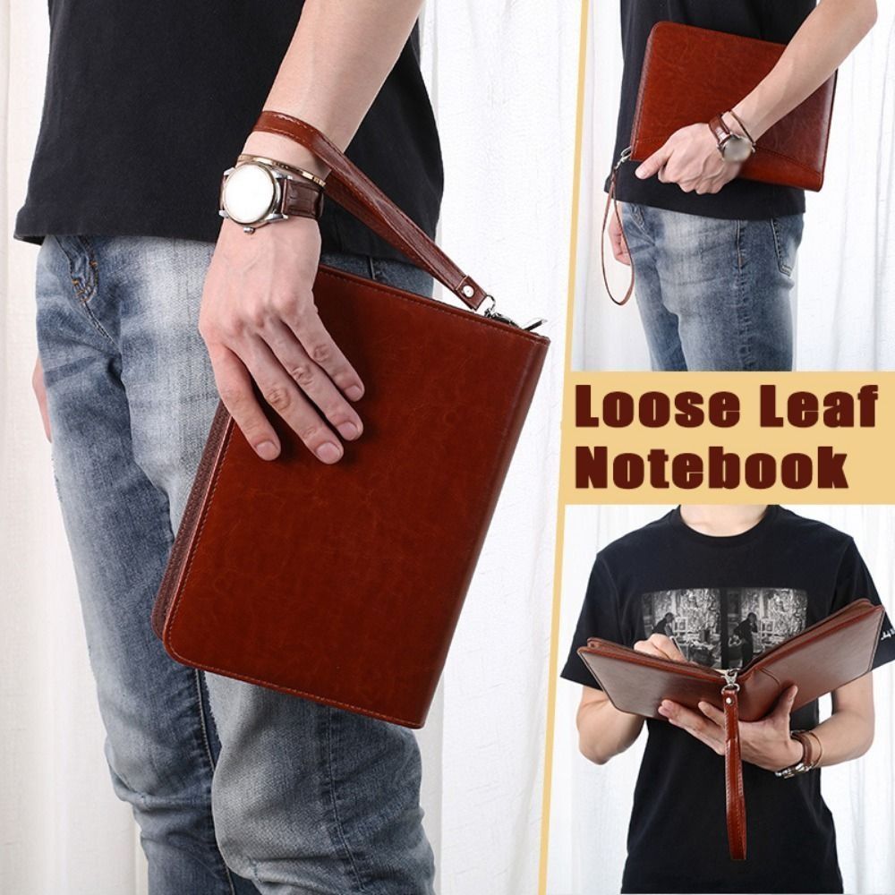 Portable File Folder PU Leathe - Leatherwork Books ulasan dan harga