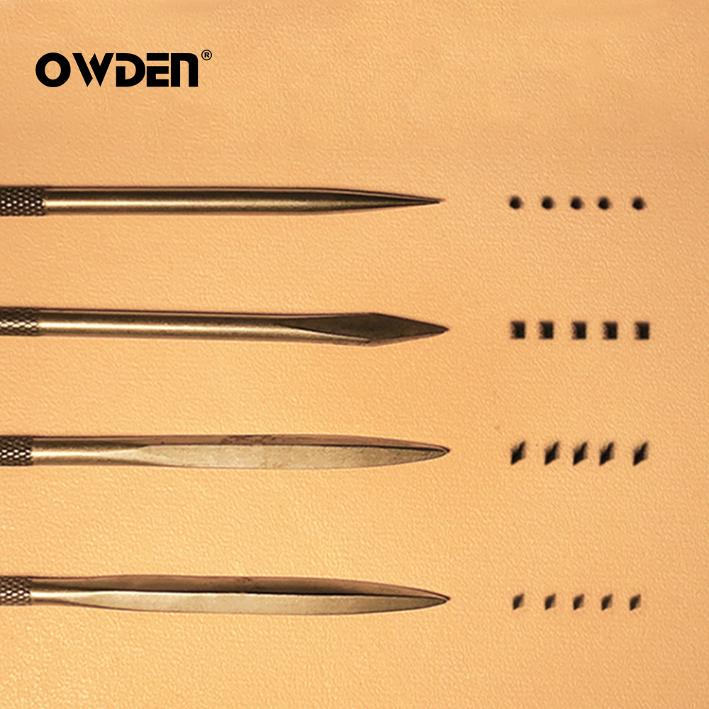 OWDEN Leather Awl Tool Set DIY - Leatherwork Tool Kit ulasan dan harga