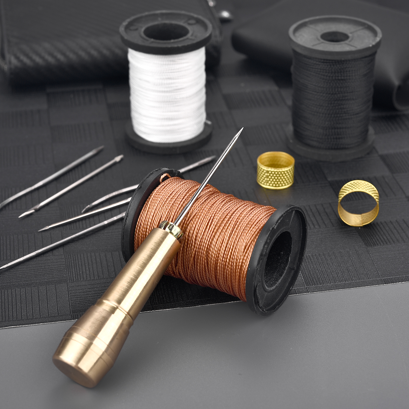 Leather Sewing Kit DIY Leather - Leatherwork Tool Kit ulasan dan harga