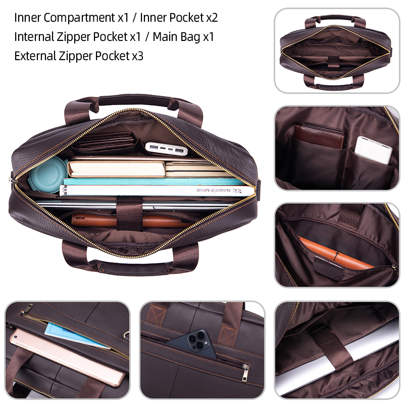 Men's Vintage Genuine Leather  - Vintage Leatherwork ulasan dan harga