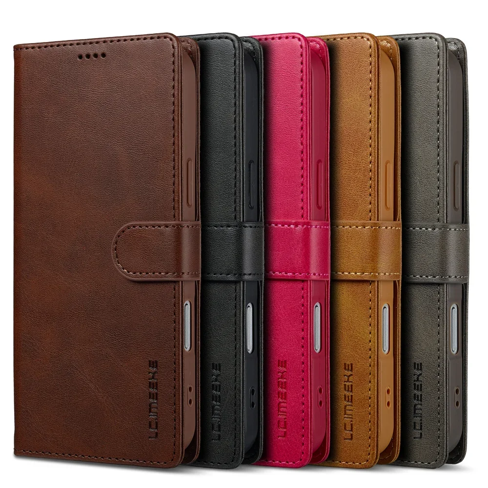 Magnetic Card Wallet Phone Cas - Leather X ulasan dan harga