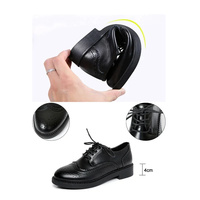 2025 Autumn Women Oxford Flats - Leather Work Women Shoes ulasan dan harga
