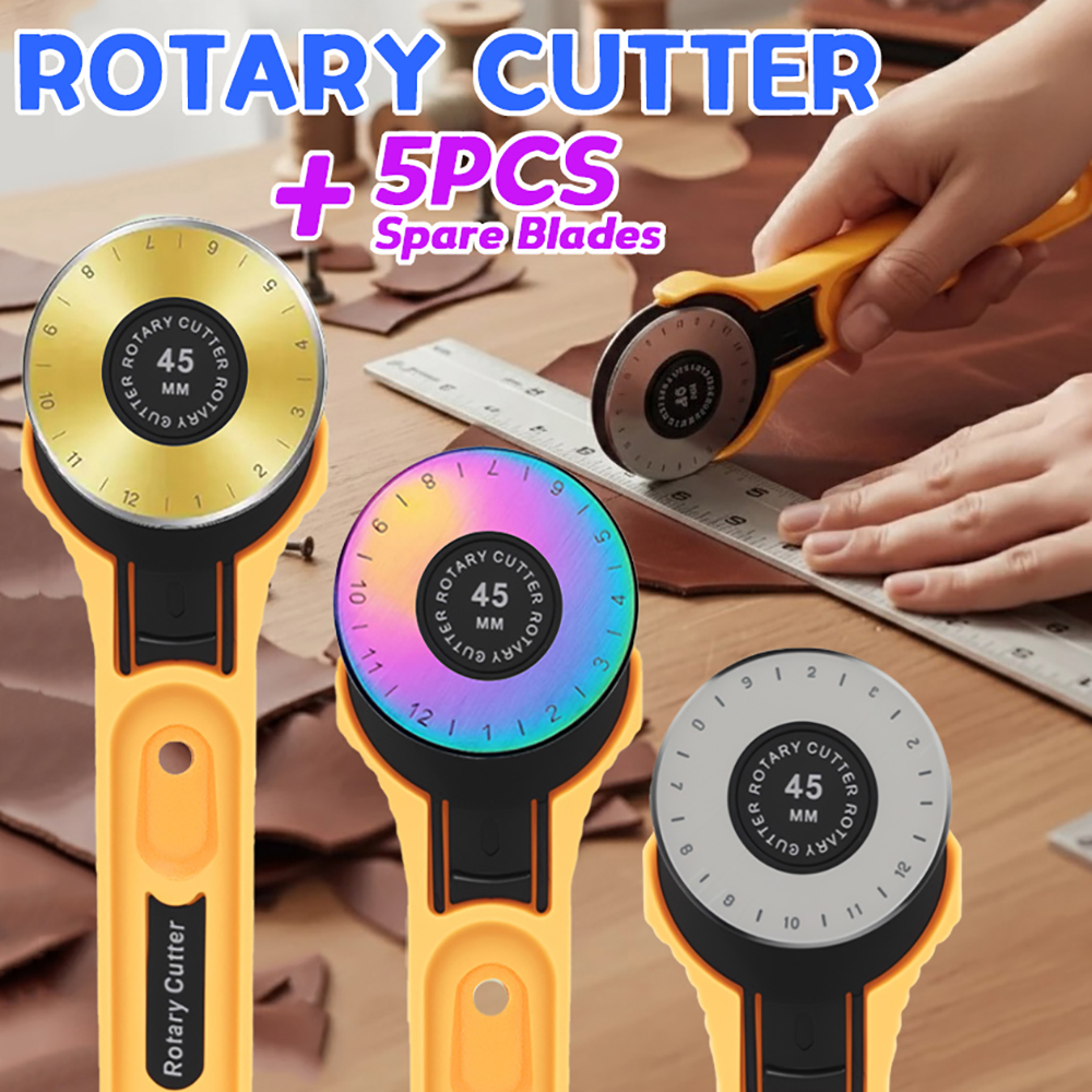 45mm Rotary Fabric Cutter Leat - Leatherwork Accessories ulasan dan harga
