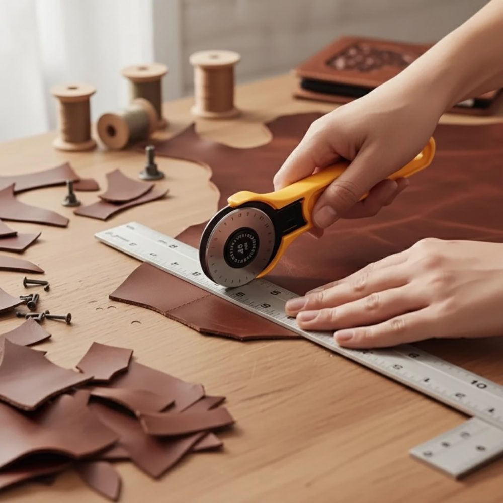 45mm Rotary Fabric Cutter Leat - Leatherwork Accessories ulasan dan harga