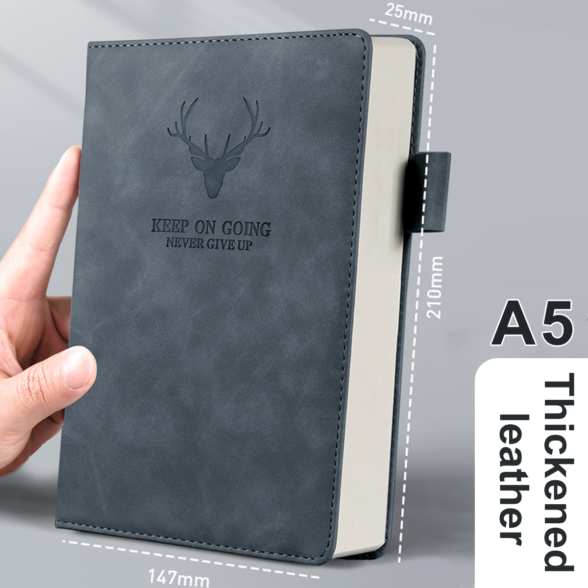 A5 Notebook Student Planning E - Leatherwork Books ulasan dan harga