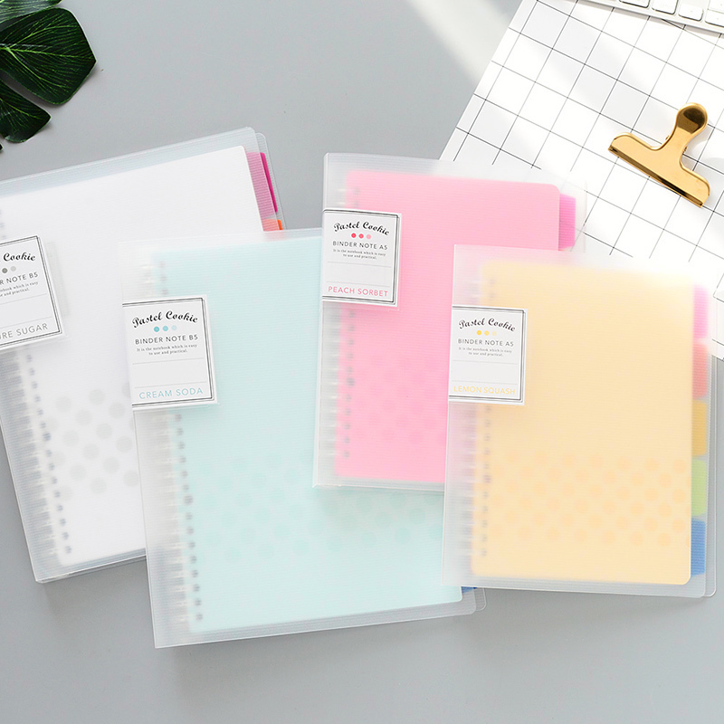 1Pc KOKUYO Loose Leaf Notebook - Leather Work Notebook ulasan dan harga