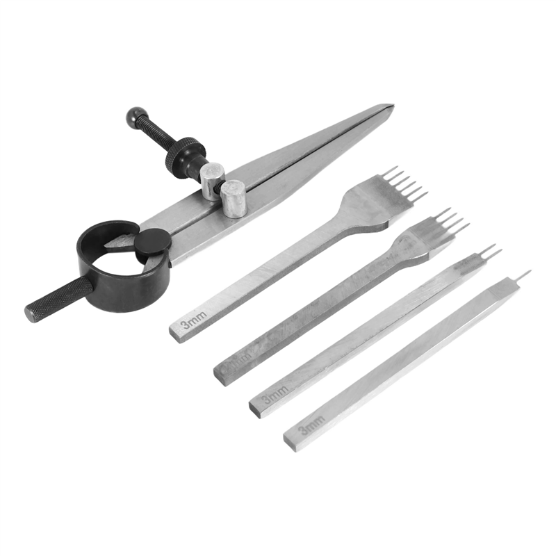 A64Z Leather Chisel Set, Prong - Wing Divider Stitch ulasan dan harga