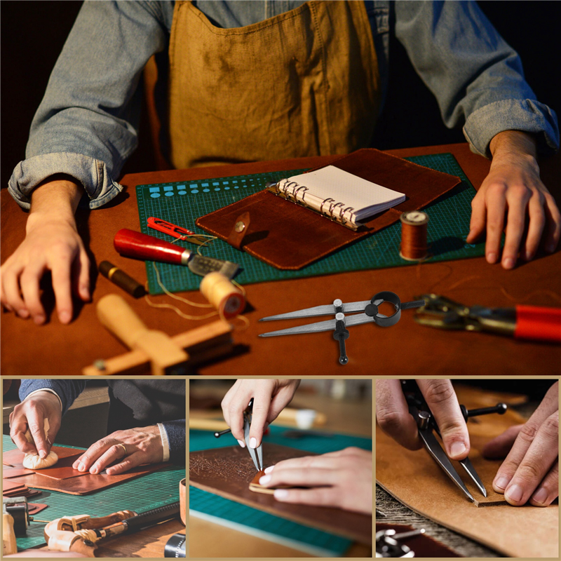 A64Z Leather Chisel Set, Prong - Wing Divider Stitch ulasan dan harga