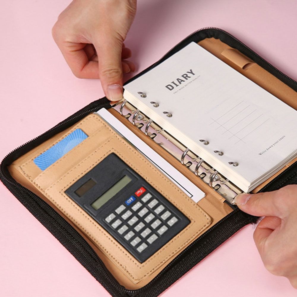 Memo Book 6-Ring File Folder P - Leatherwork Books ulasan dan harga