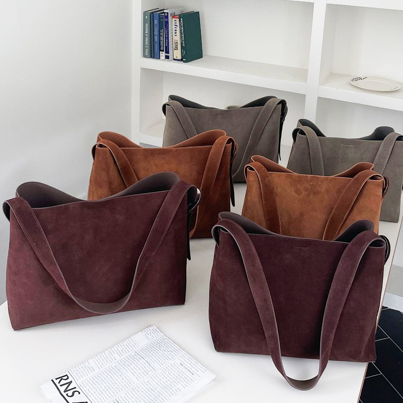 Korean Genuine Leather Tote Ba - Leatherwork Wallet ulasan dan harga