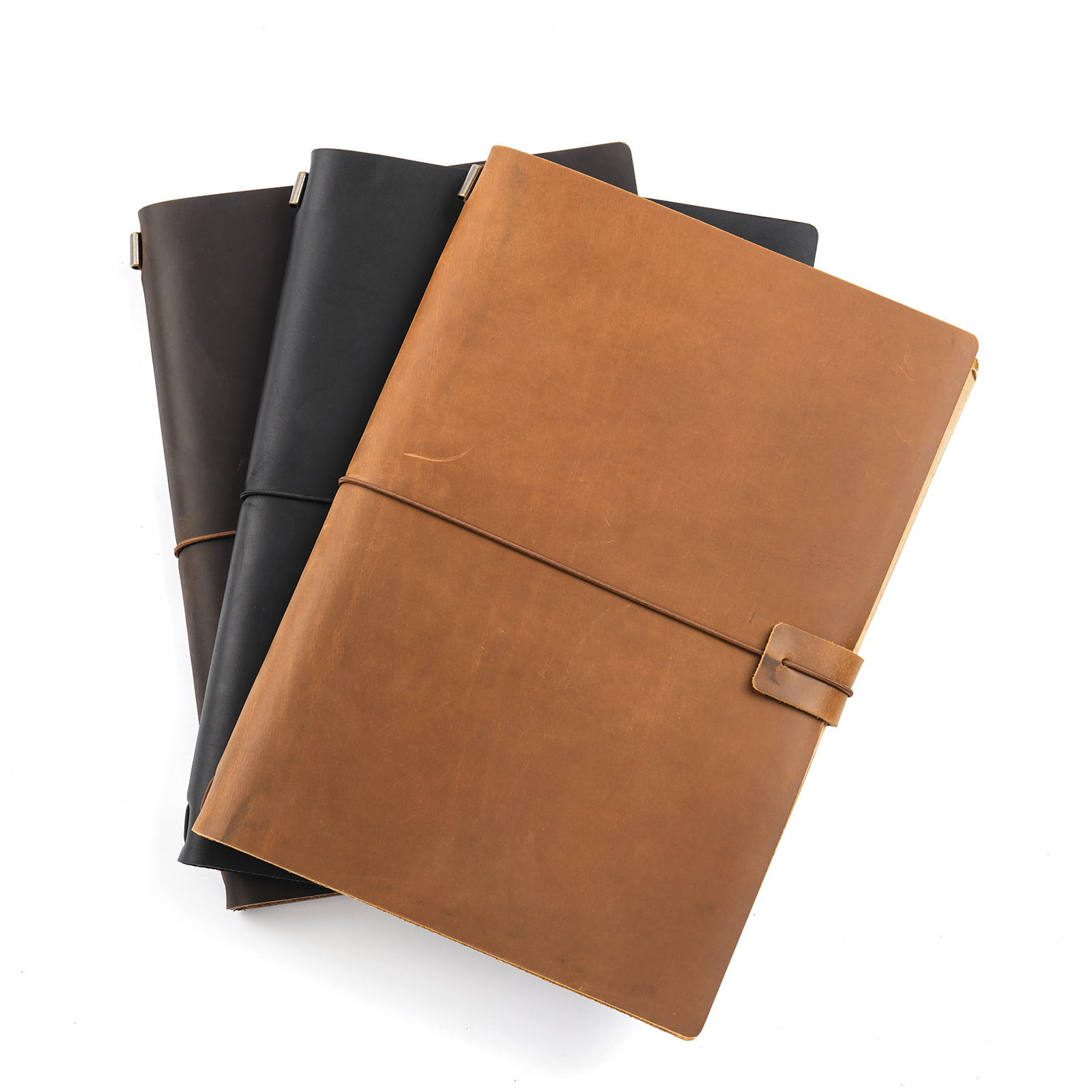 Handmade B5 Genuine Leather Tr - Leather Work Notebook ulasan dan harga