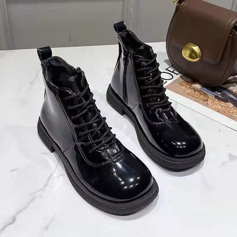 Black Short Shoes for Women Fe - Leather Work Women Shoes ulasan dan harga
