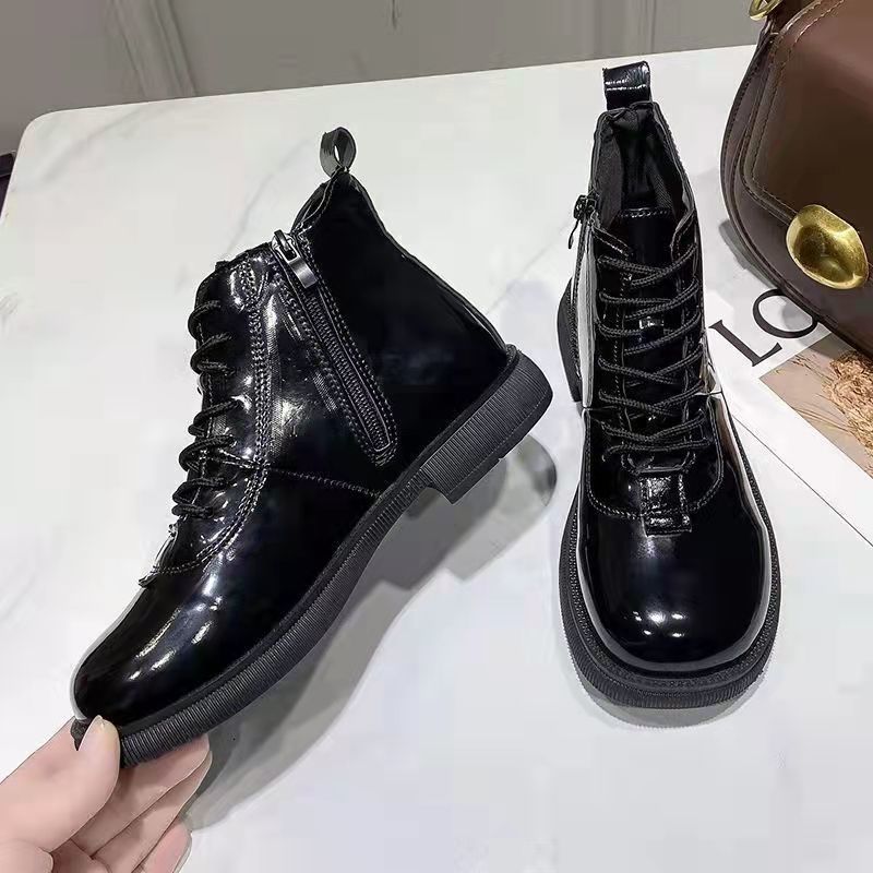Black Short Shoes for Women Fe - Leather Work Women Shoes ulasan dan harga