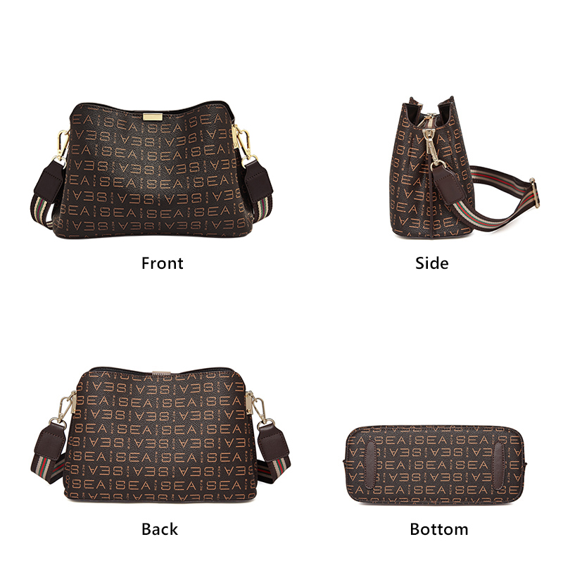 FOXER Women's Shoulder Bag PVC - Vintage Leatherwork ulasan dan harga