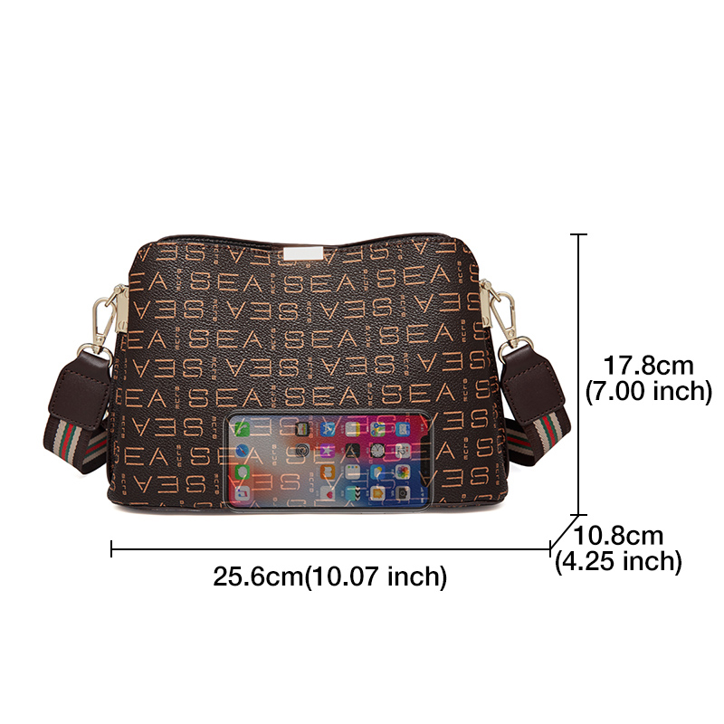 FOXER Women's Shoulder Bag PVC - Vintage Leatherwork ulasan dan harga
