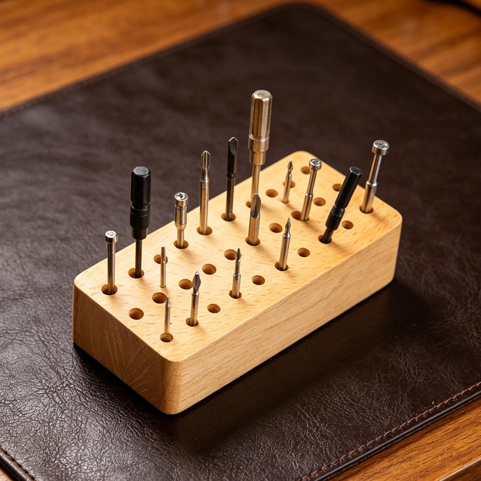 Punch And Chisel Holder 30-Hol - Leatherwork Hobby ulasan dan harga
