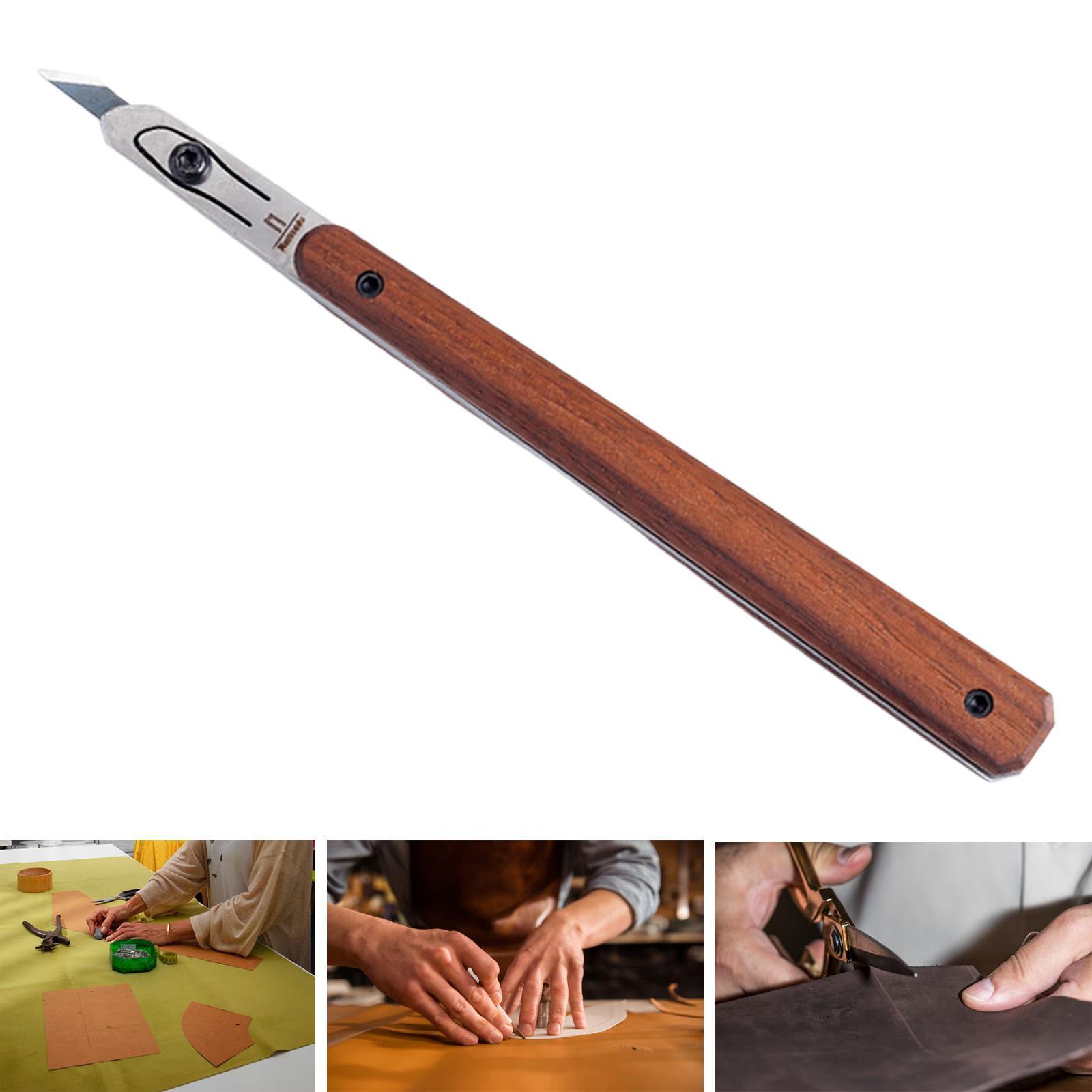 DIY Craft Knife Skiving Tool P - Leatherwork Hobby ulasan dan harga