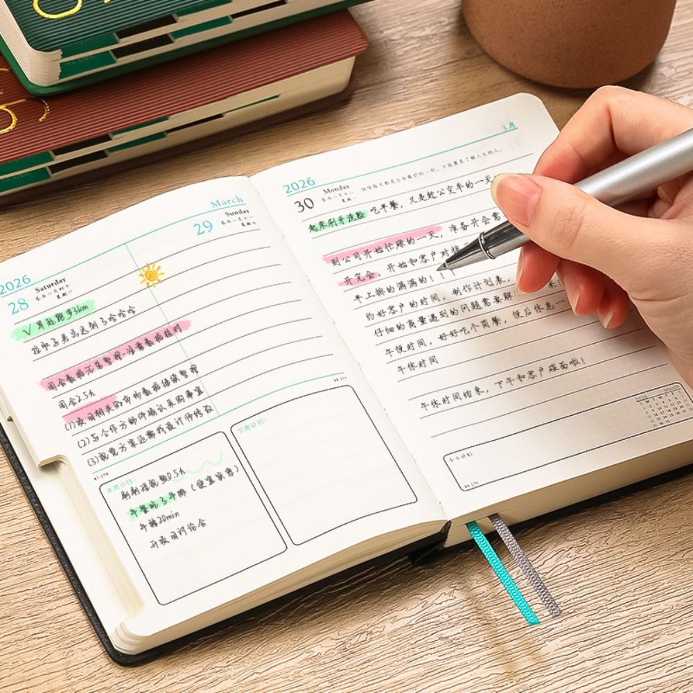 Calendar English 2026 Schedule - Leatherwork Books ulasan dan harga