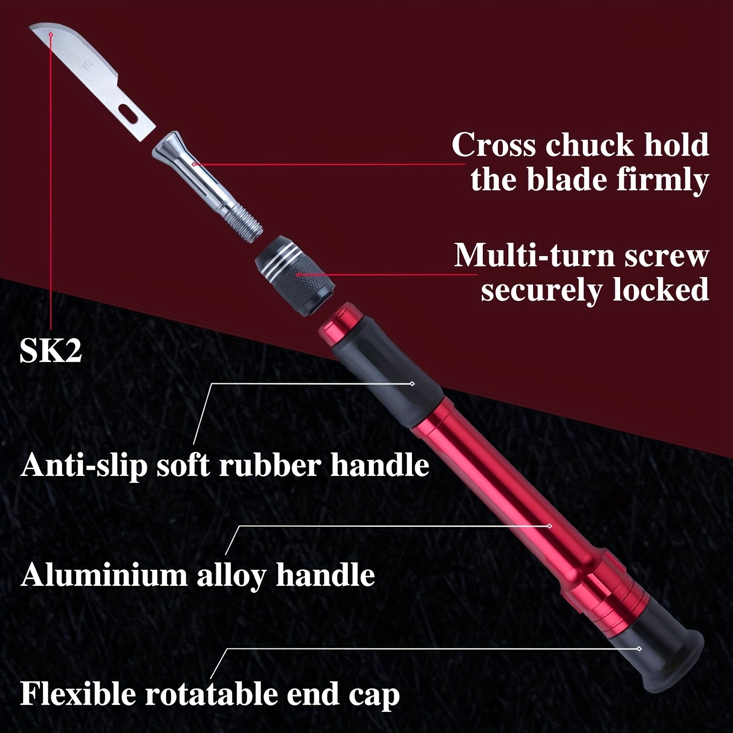 29Pcs Exacto Knife Set, Precis - Leatherwork Hobby ulasan dan harga