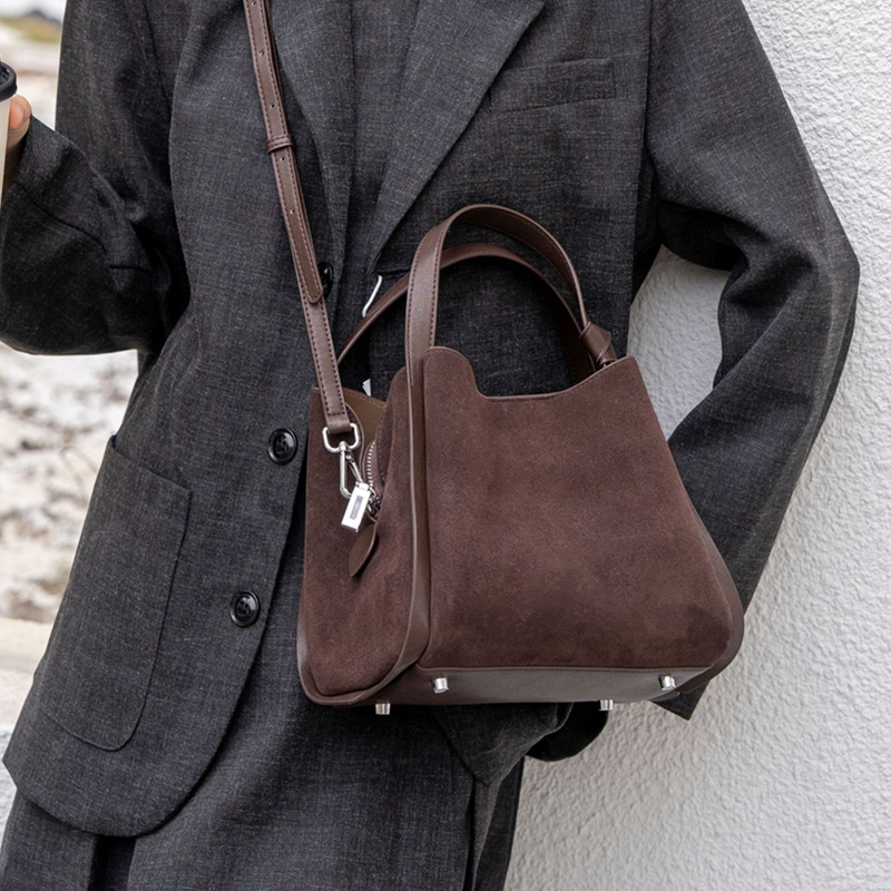 Burminsa Cowhide Suede Genuine - Vintage Leatherwork ulasan dan harga
