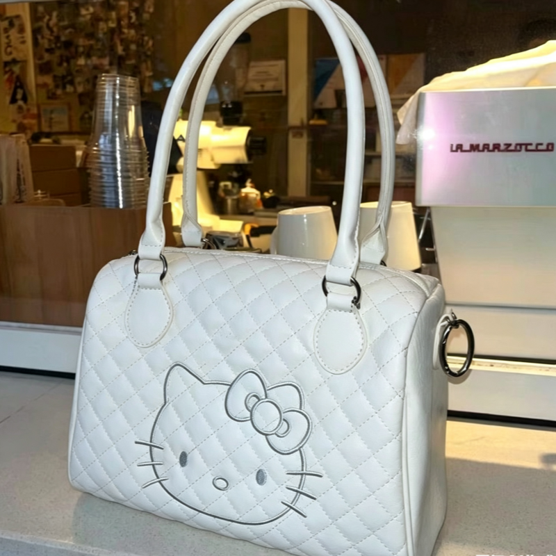 Sanrio Cartoon Hello Kitty Dur - Leather Work Japan ulasan dan harga