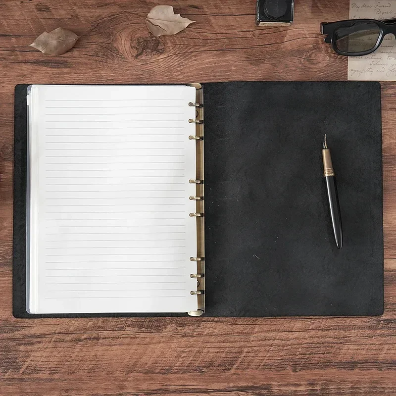New Genuine Leather B5 Noteboo - Leatherwork Books ulasan dan harga