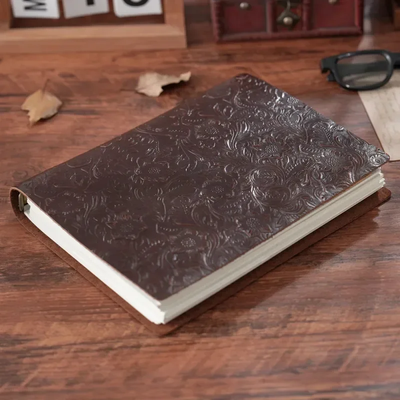 New Genuine Leather B5 Noteboo - Leatherwork Books ulasan dan harga