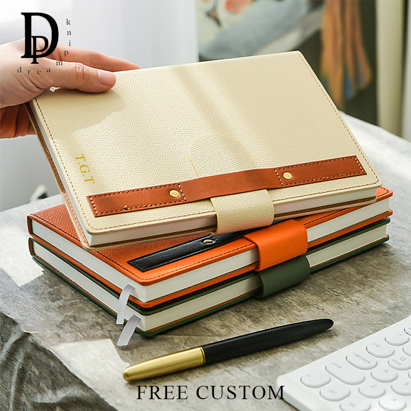 Engraving PU Cover A5 Notebook - Leather Work Notebook ulasan dan harga
