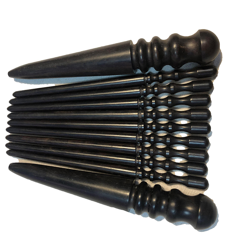2Pcs High Density Ebony Black  - Leatherwork Tool Kit ulasan dan harga