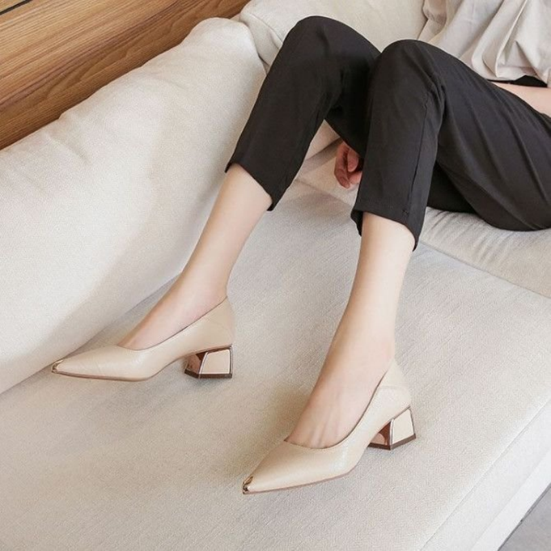 Women's Professional Work Shoe - Leather Work Women Shoes ulasan dan harga