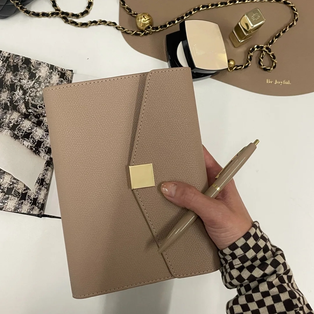 A5 Pu Leather Binder Notebook  - Leather Work Notebook ulasan dan harga