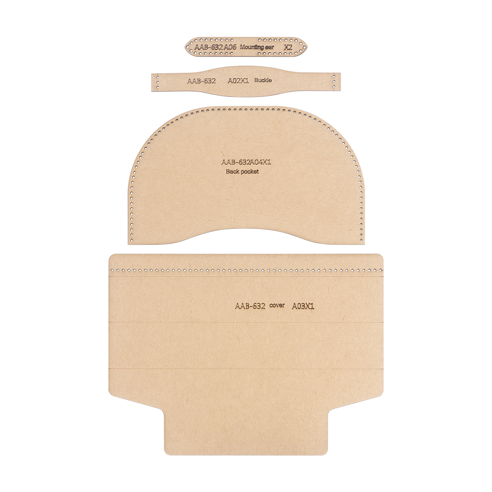 1Set Semi-Circular Ladies' Han - Leatherwork Accessories ulasan dan harga