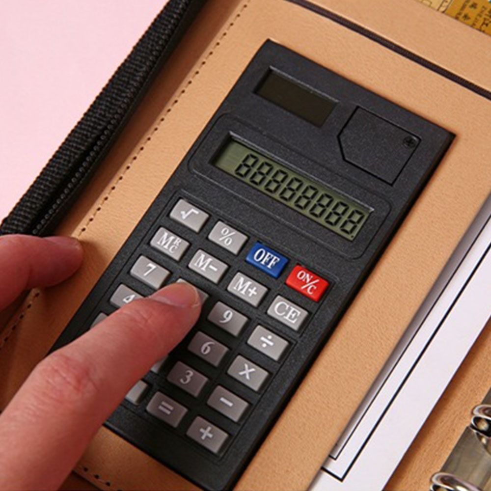6-Ring File Folder A6 PU Leath - Leatherwork Books ulasan dan harga