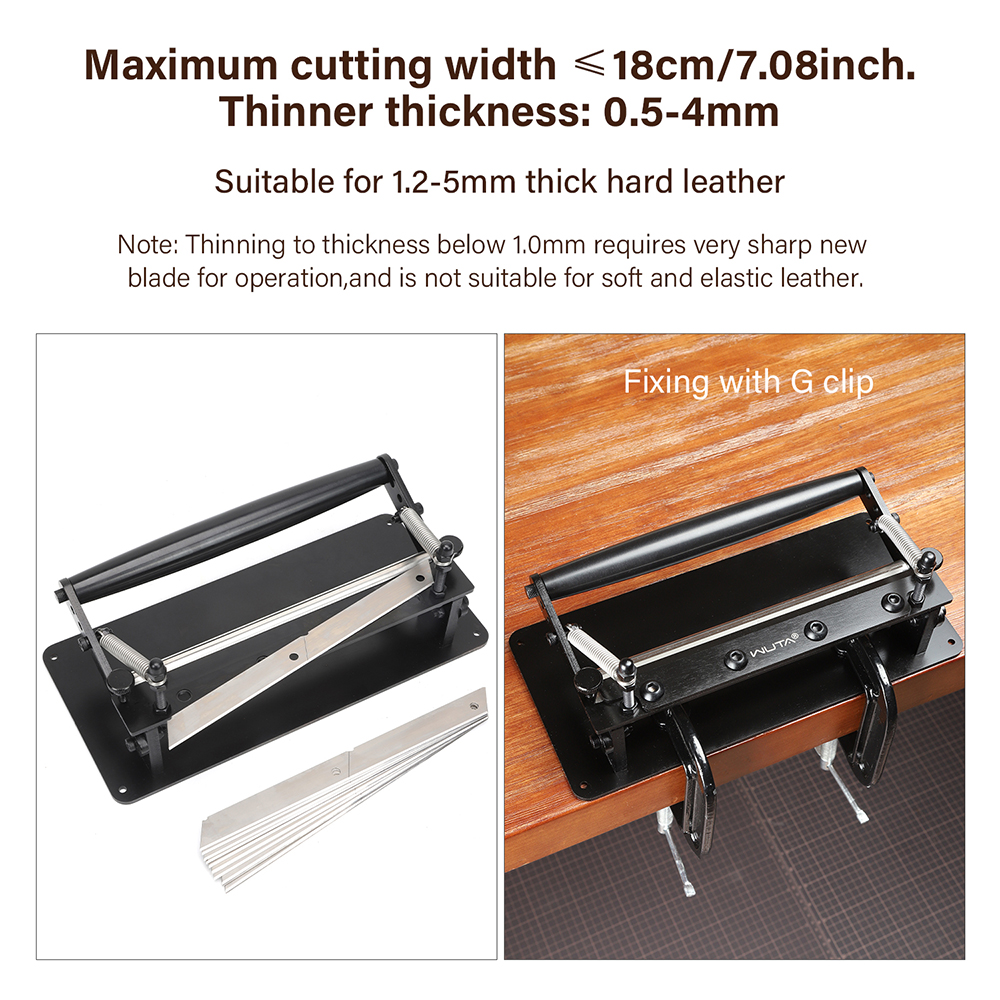 WUTA Manual Leather Skiving Ma - Leatherwork Accessories ulasan dan harga